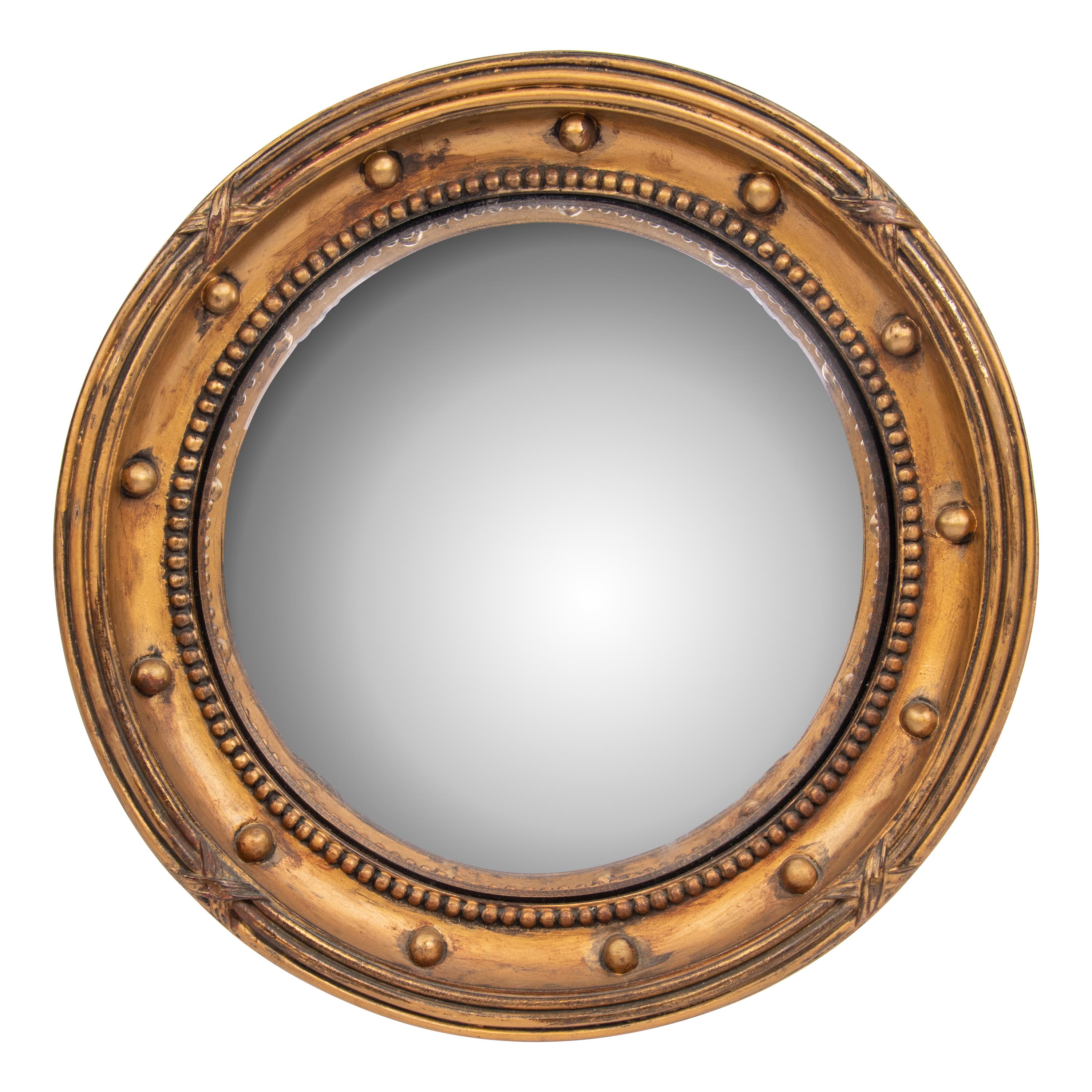 A Regency Style Giltwood Bullseye Mirror