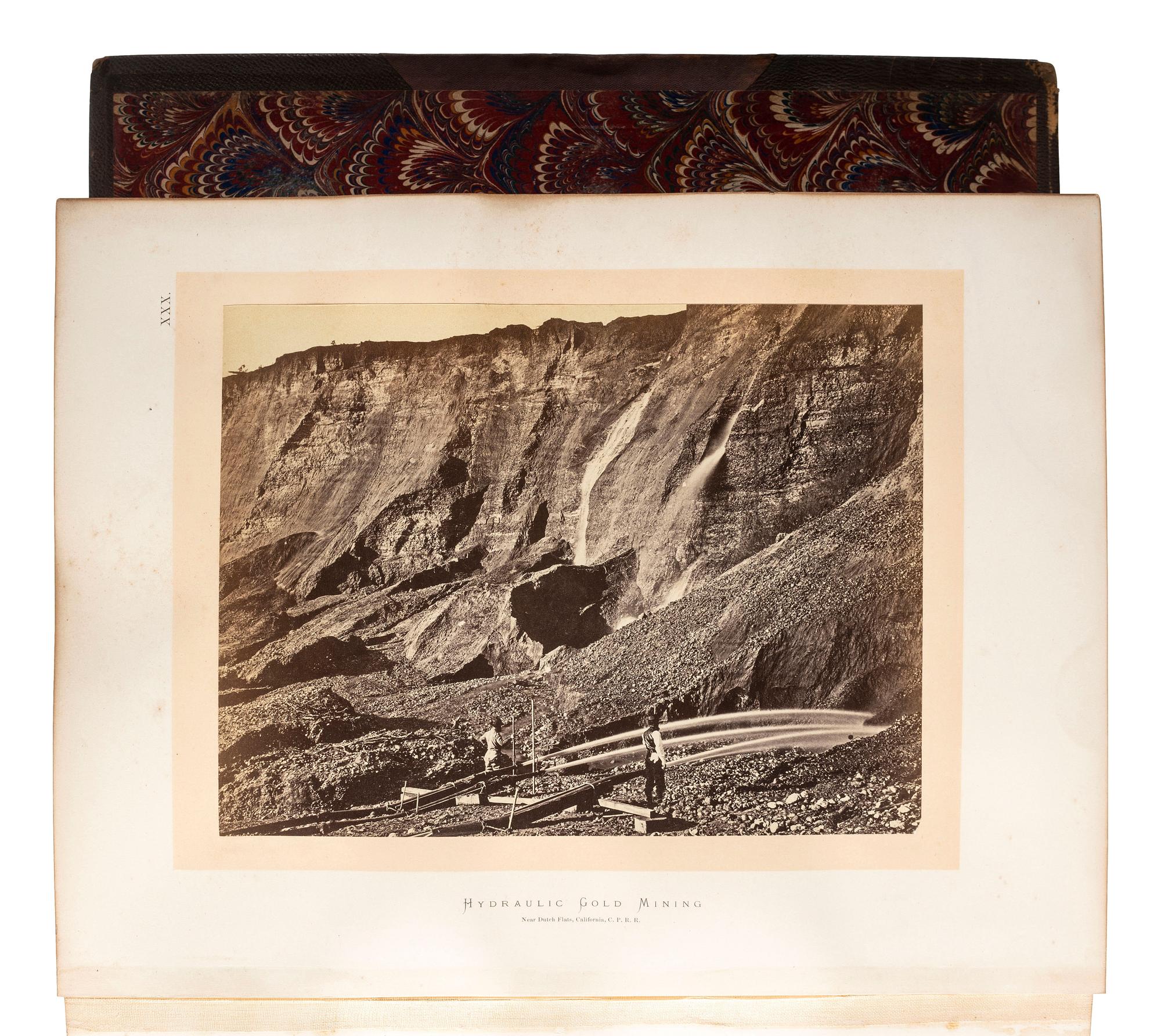 [WESTERN AMERICANA]. HAYDEN, Ferdinand V. (1829-1887). Sun Pictures of Rocky Mountain Scenery . New York: Julius Bien, 1870.