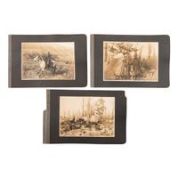 [WESTERN AMERICANA]. A group of stereoviews, albumens, and silver gelatin photographs taken in North Dakota, South Dakota, Montana, Wyoming, and Utah, with Mormon interest, comprising: