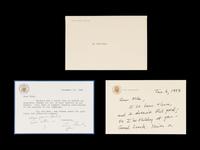 A Pair of George H.W. Bush Signed Letters to Mike Ditka Including One Written and Dated The Day Ditka Was Fired by Bears