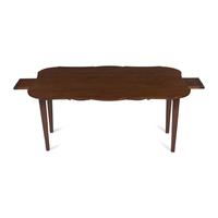 A French Provincial Style Wood Drop-Leaf Dining Table