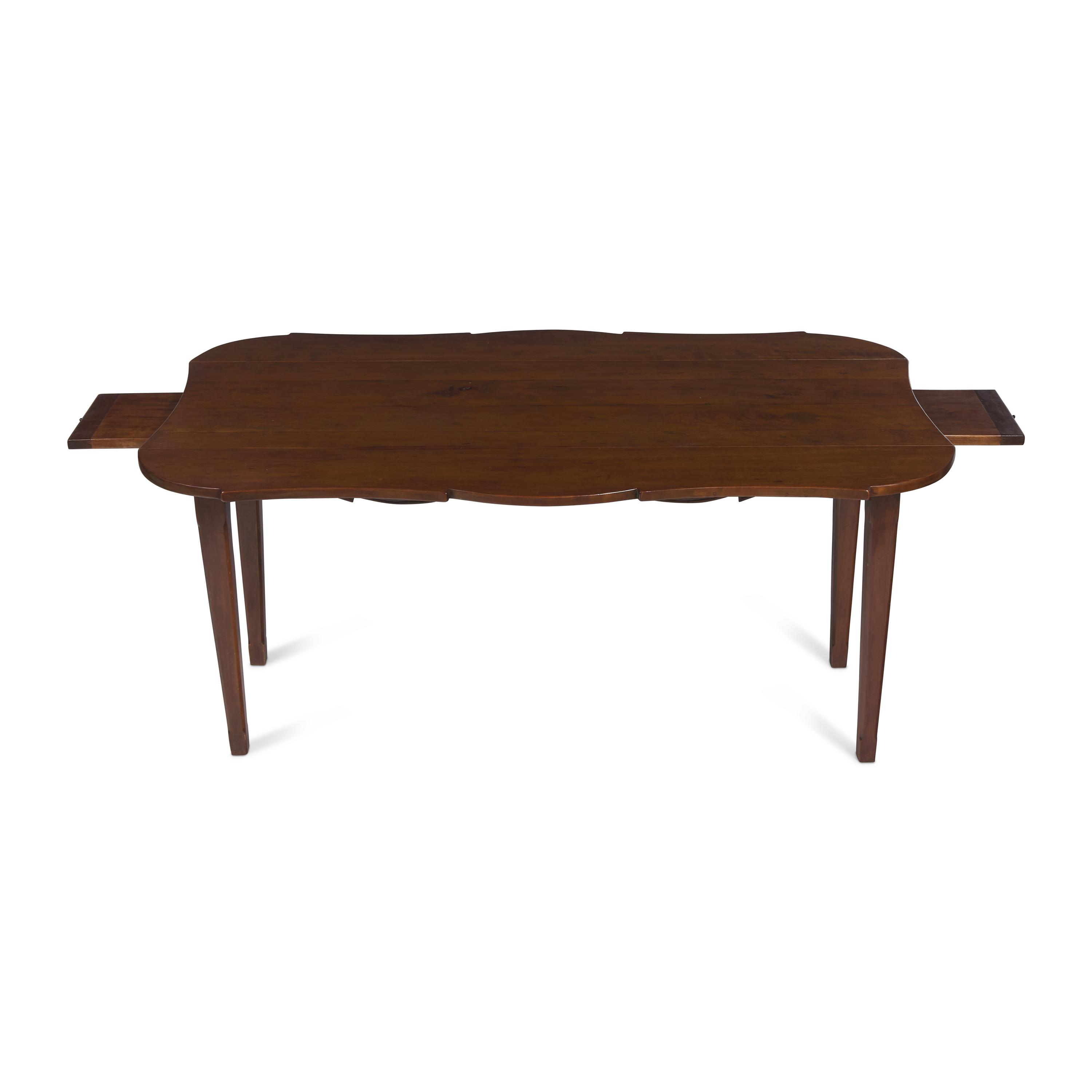A French Provincial Style Wood Drop-Leaf Dining Table