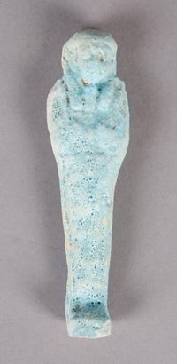 An Egyptian Faience Ushabti, Height 4 inches.