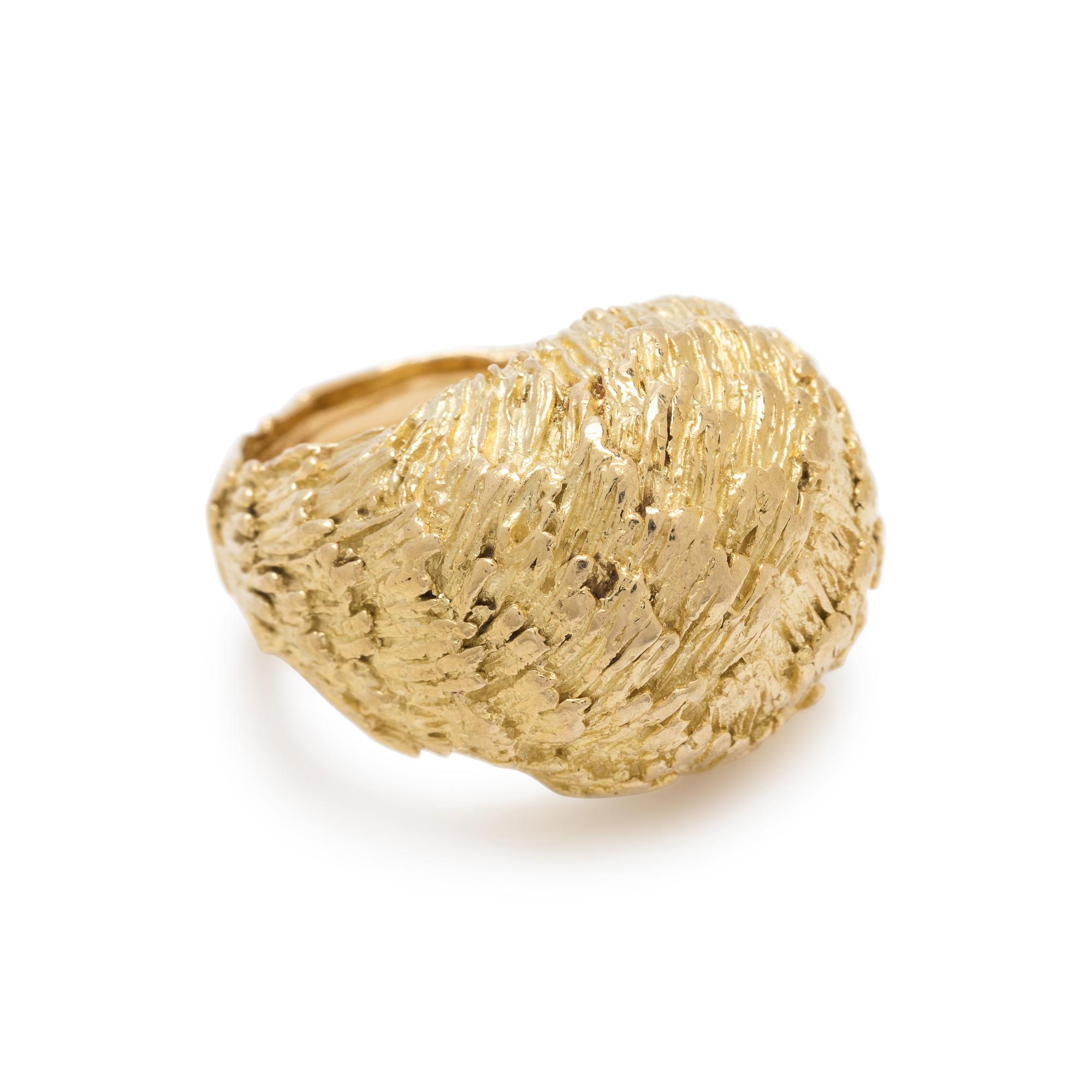 YELLOW GOLD RING