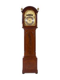 A George III Mahogany Tall Case Clock