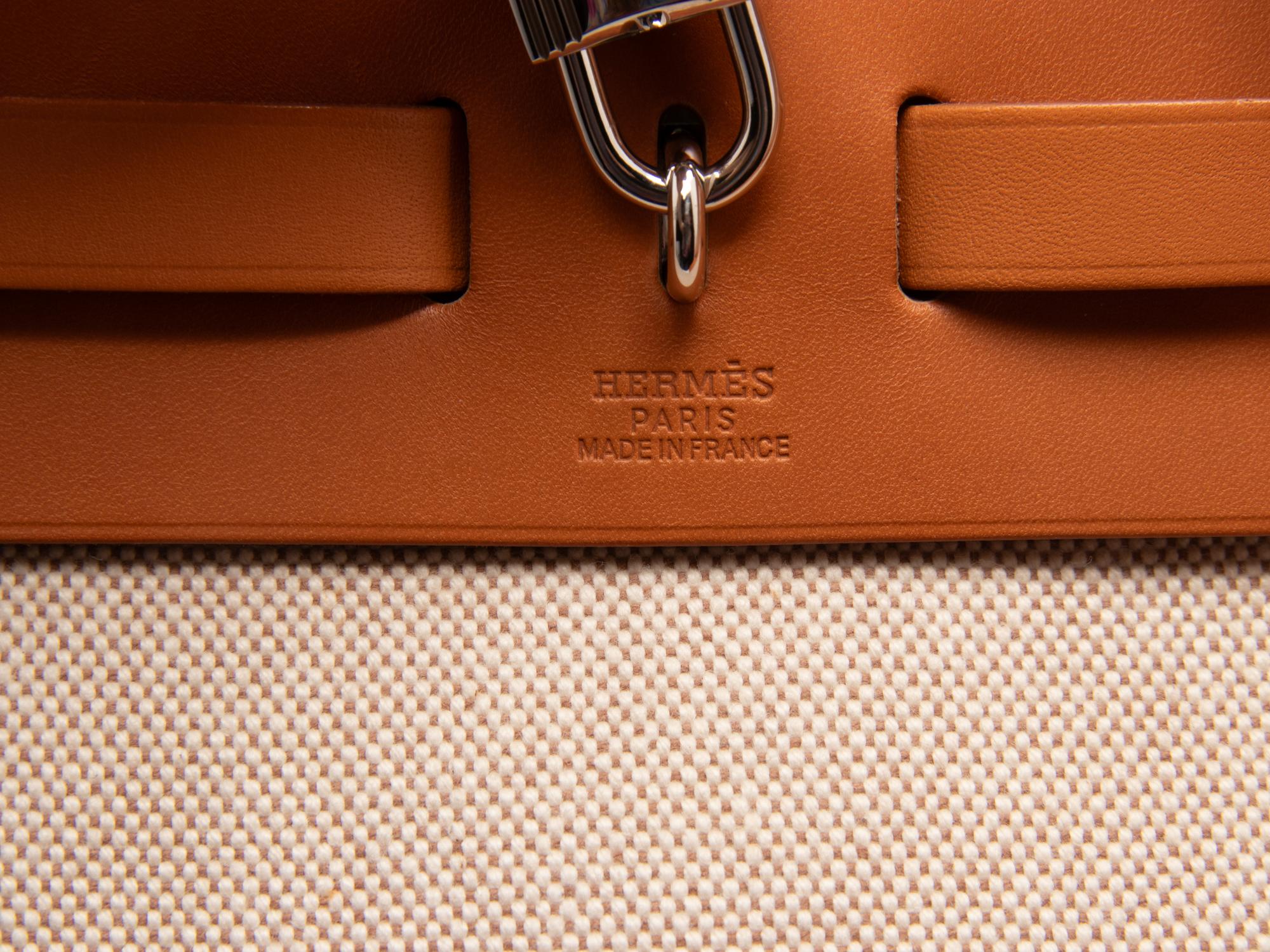 HERMÈS, HERBAG 31 IN BLACK & WHITE