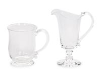 Two Steuben Glass Table Articles