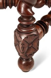 A Louis XIII Style Oak Side Table