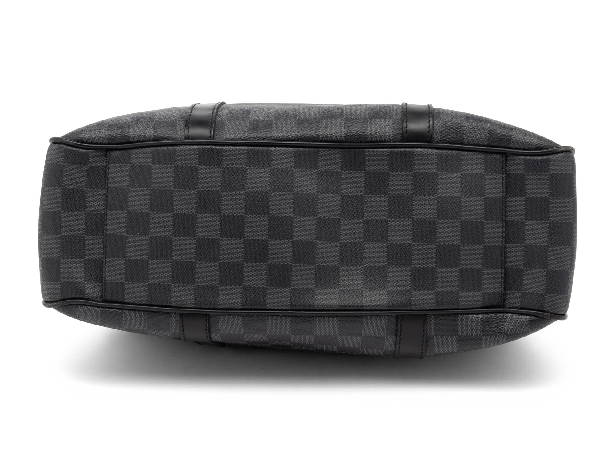 Louis Vuitton Tadao Handbag Damier Graphite MM, 2008