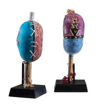 Pueblo Polychrome Gourd Rattles Lot is located and will ship from Cincinnati, Ohio.