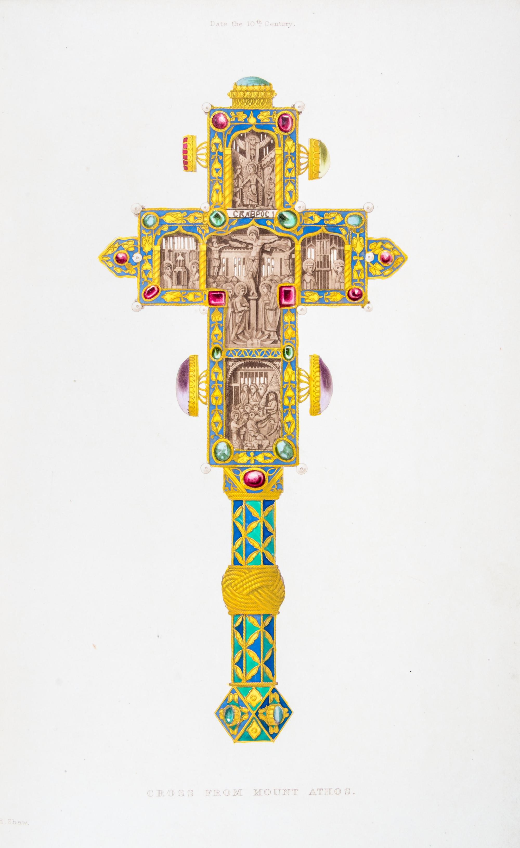 SHAW, HENRY, Dresses and Decorations of the Middle Ages. London, 1843. First edition.