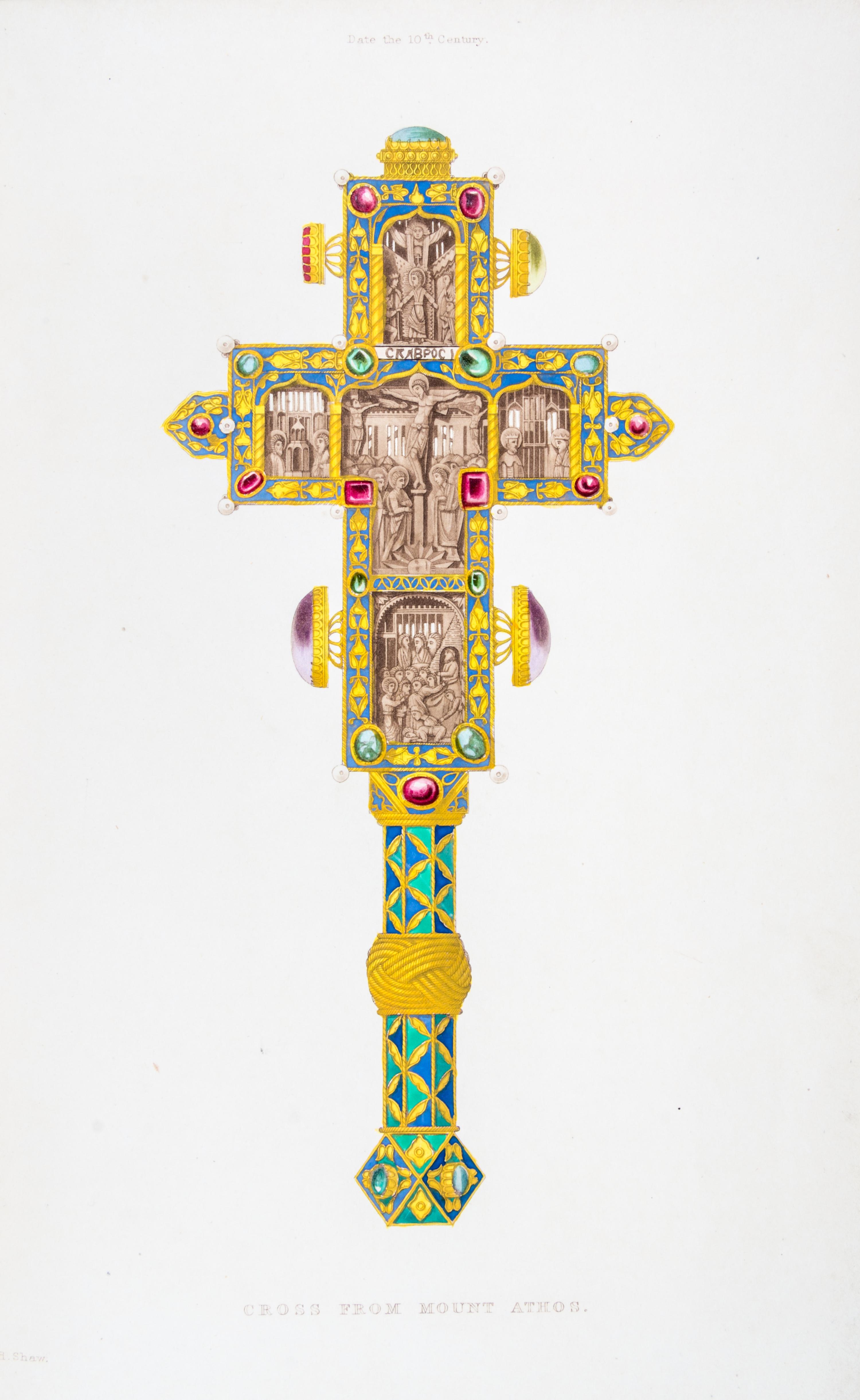 SHAW, HENRY, Dresses and Decorations of the Middle Ages. London, 1843. First edition.