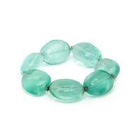 FLUORITE BEAD BRACELET