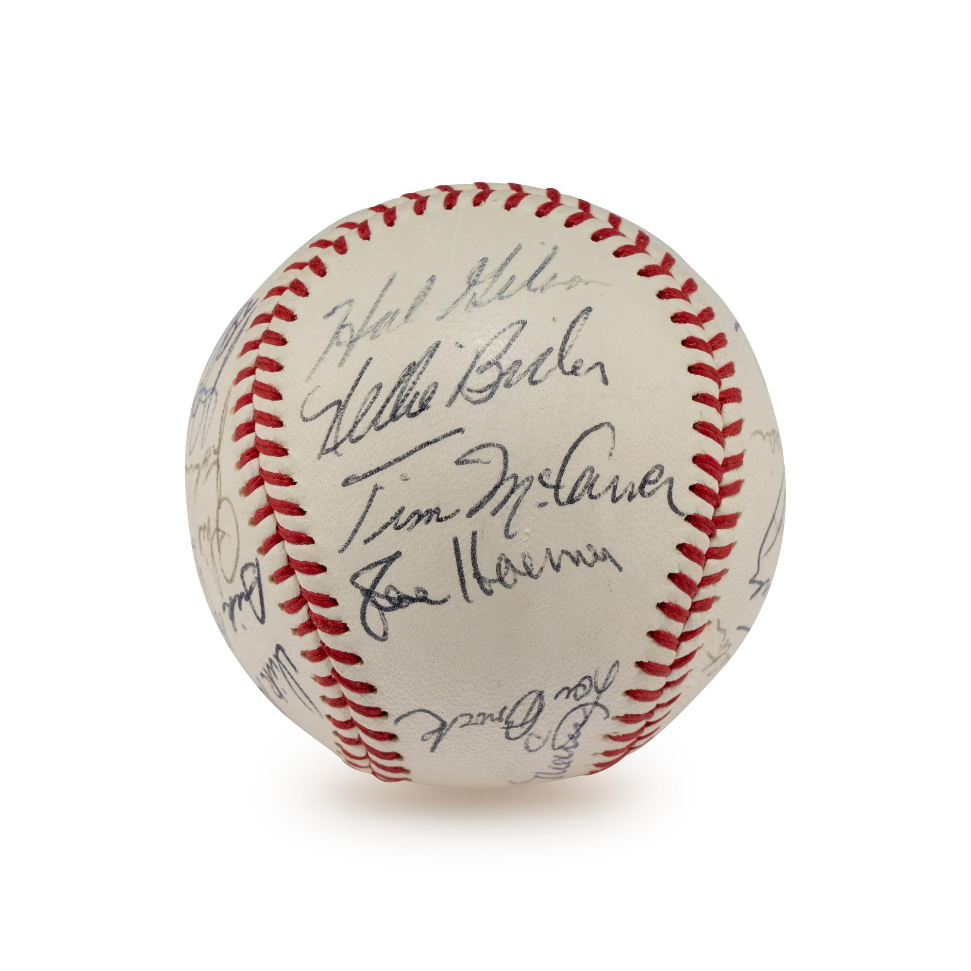 A 1968 St. Louis Cardinals Team Signed Autograph Baseball