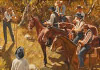Illustration for "Saddle by Starlight"