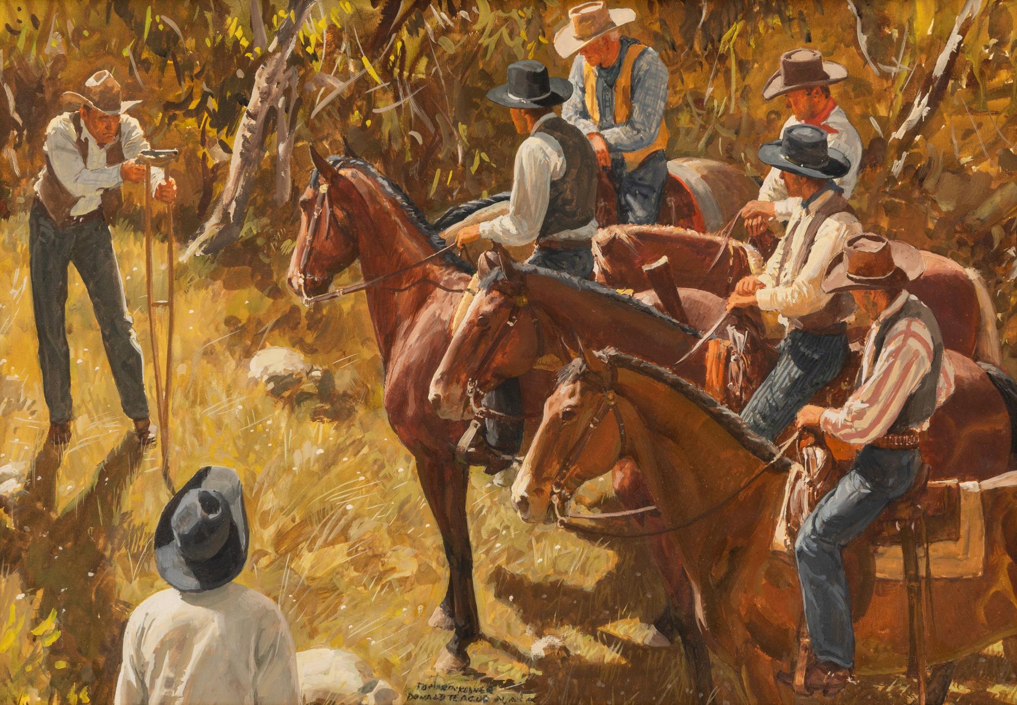 Illustration for "Saddle by Starlight"