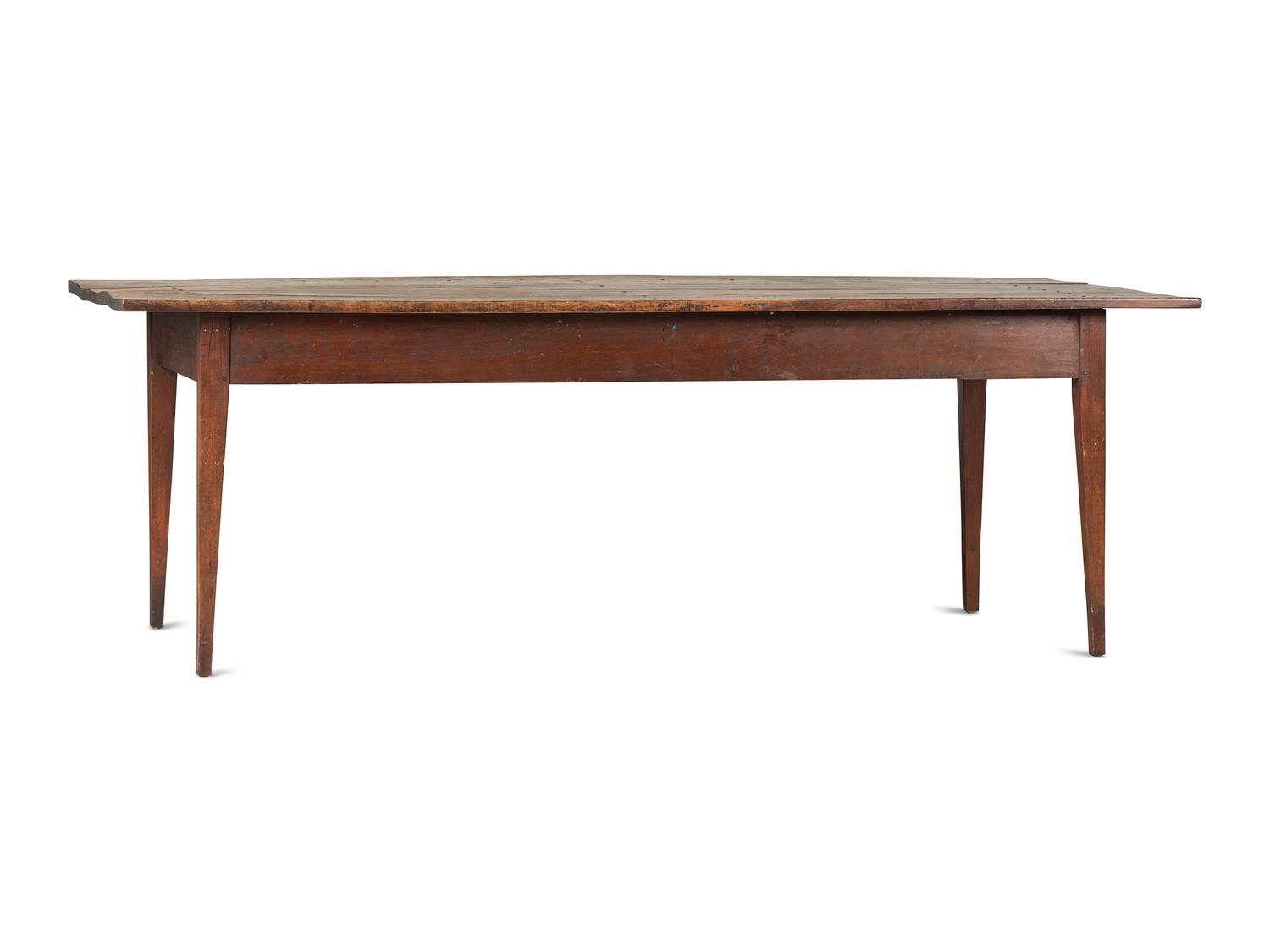 A Maple and Cherrywood Harvest Table