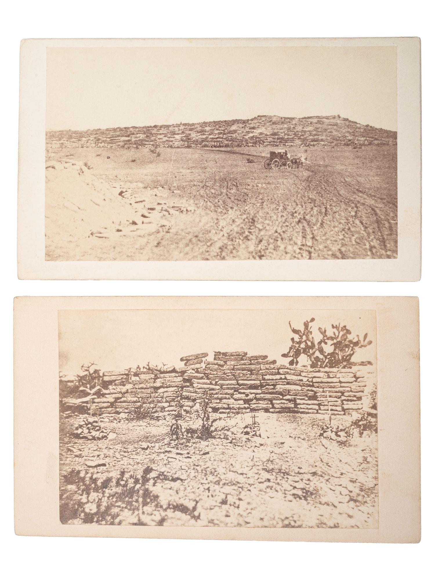 [Mexico - Early Photography]. Second Mexican Empire, CDV album documenting the reign of Maximilian I of Mexico, ca 1864-1867.