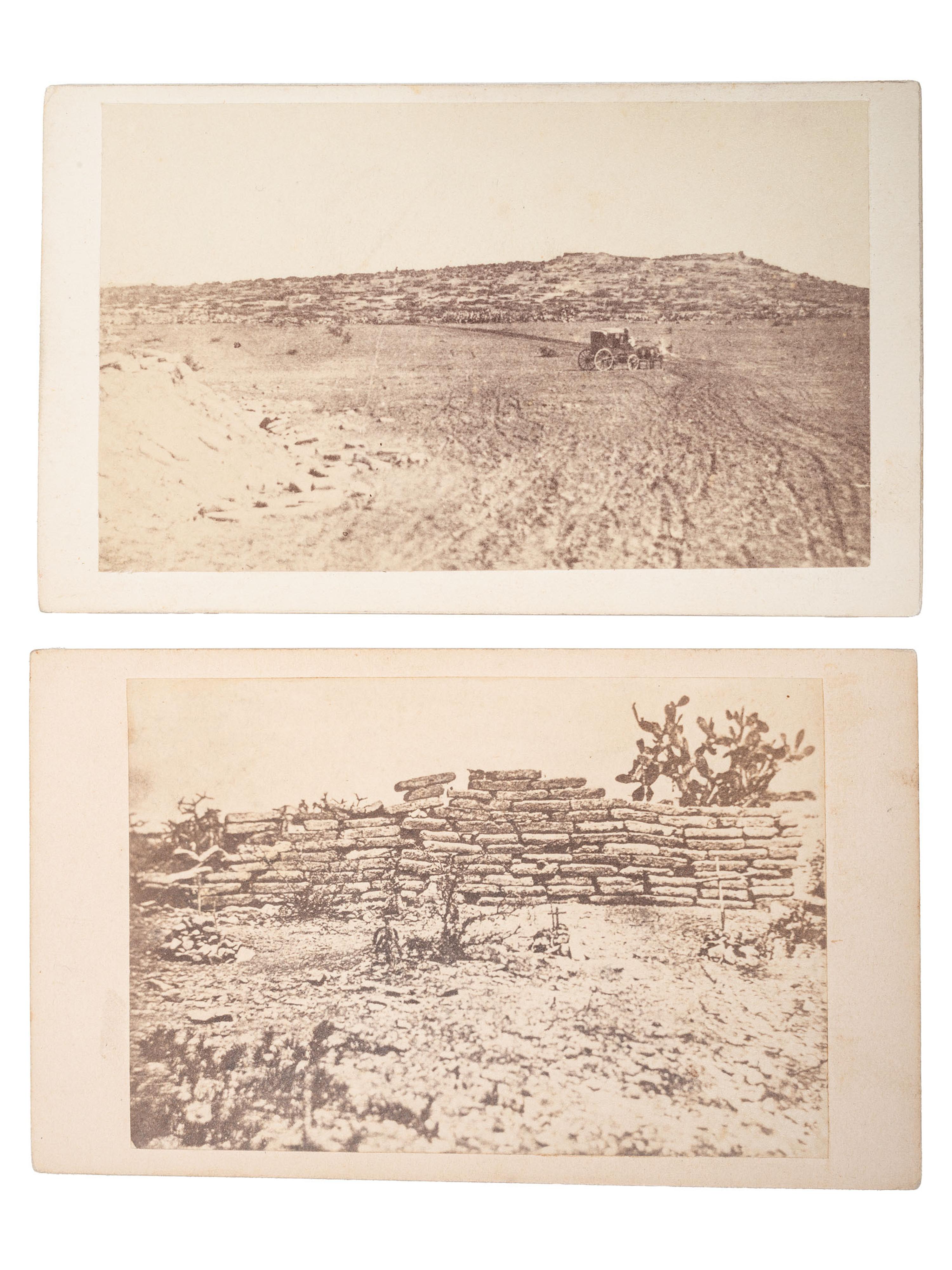 [Mexico - Early Photography]. Second Mexican Empire, CDV album documenting the reign of Maximilian I of Mexico, ca 1864-1867.