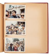 [KING, Martin Luther, Jr. (1929-1968)] - [CIVIL RIGHTS]. Photograph album documenting the National Conference for New Politics, Chicago, IL, 31 August-4 September 1967. Highlighted by 5 photographs of Dr. Martin Luther King, Jr.