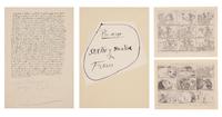 Sueño y mentira de Franco (the pair, with accompanying dedicated text page and frontispiece), 1937