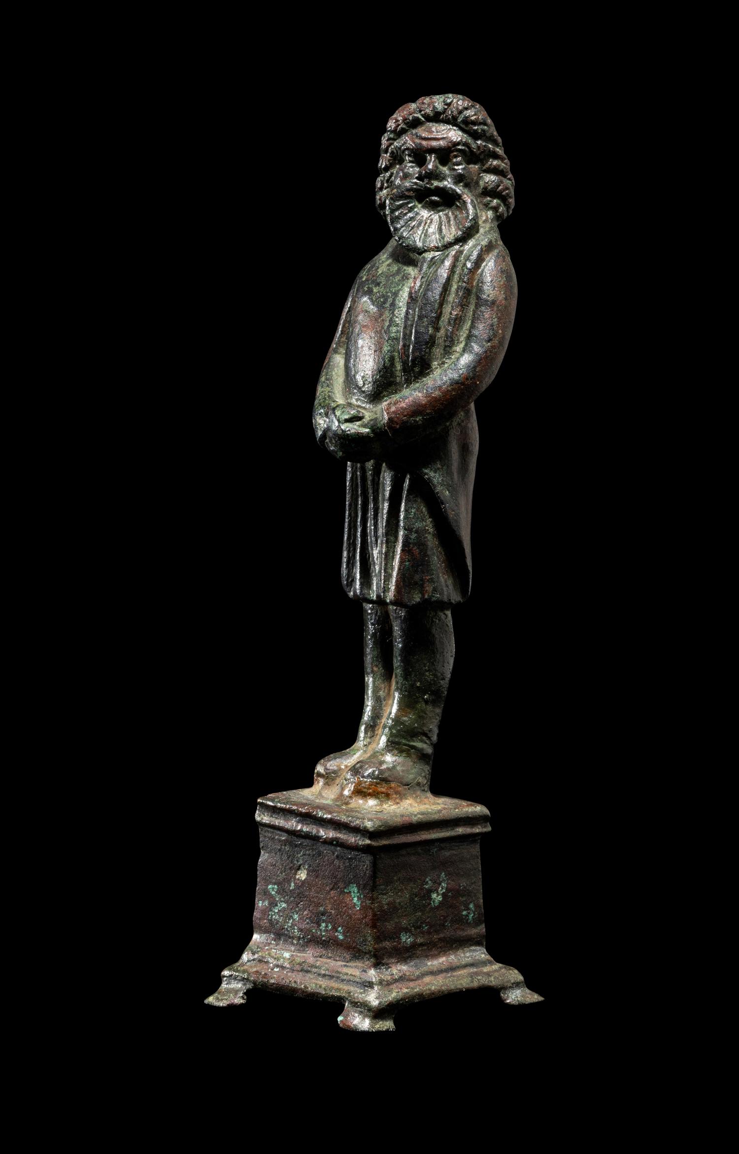 A Hellenistic Bronze Actor