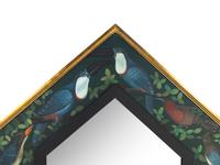 A Paint Decorated Mirror