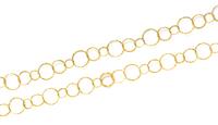An 18 Karat Yellow Gold Longchain Convertable Necklace, 27.70 dwts.