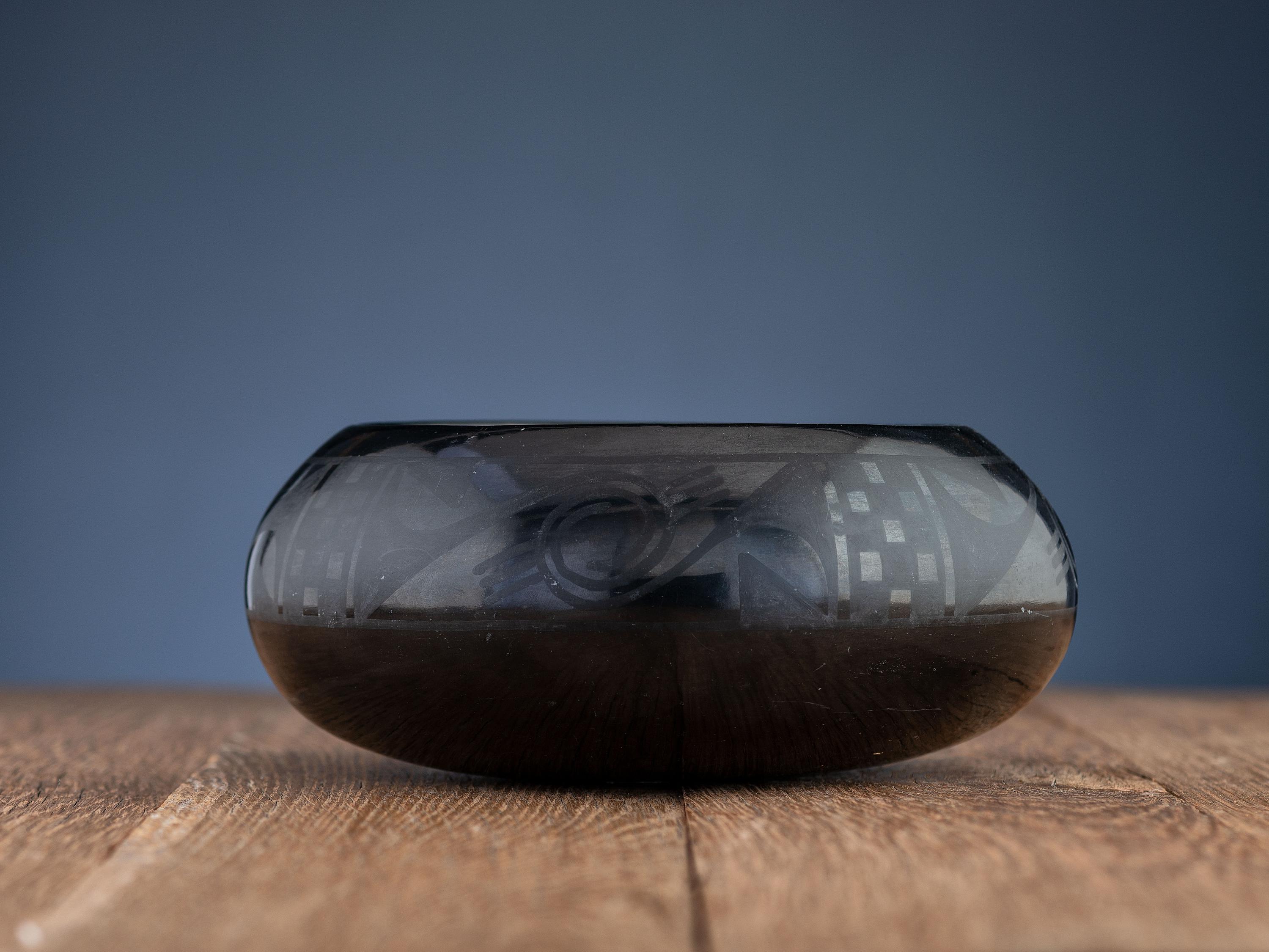 Blackware Pottery Bowl