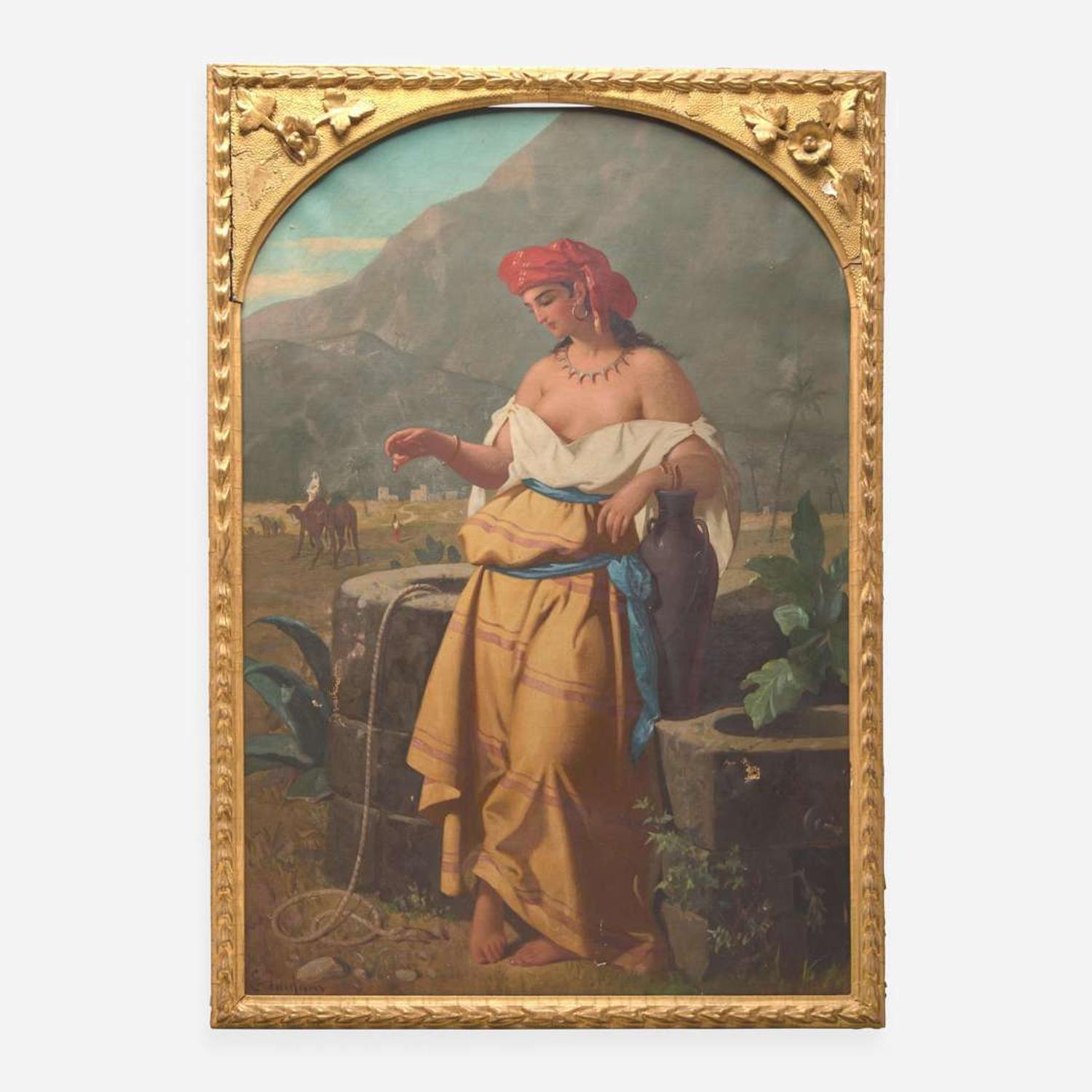 Enrico Fanfani (Italian, 1824–1885) The Water Carrier, Together with Two Companion Pieces