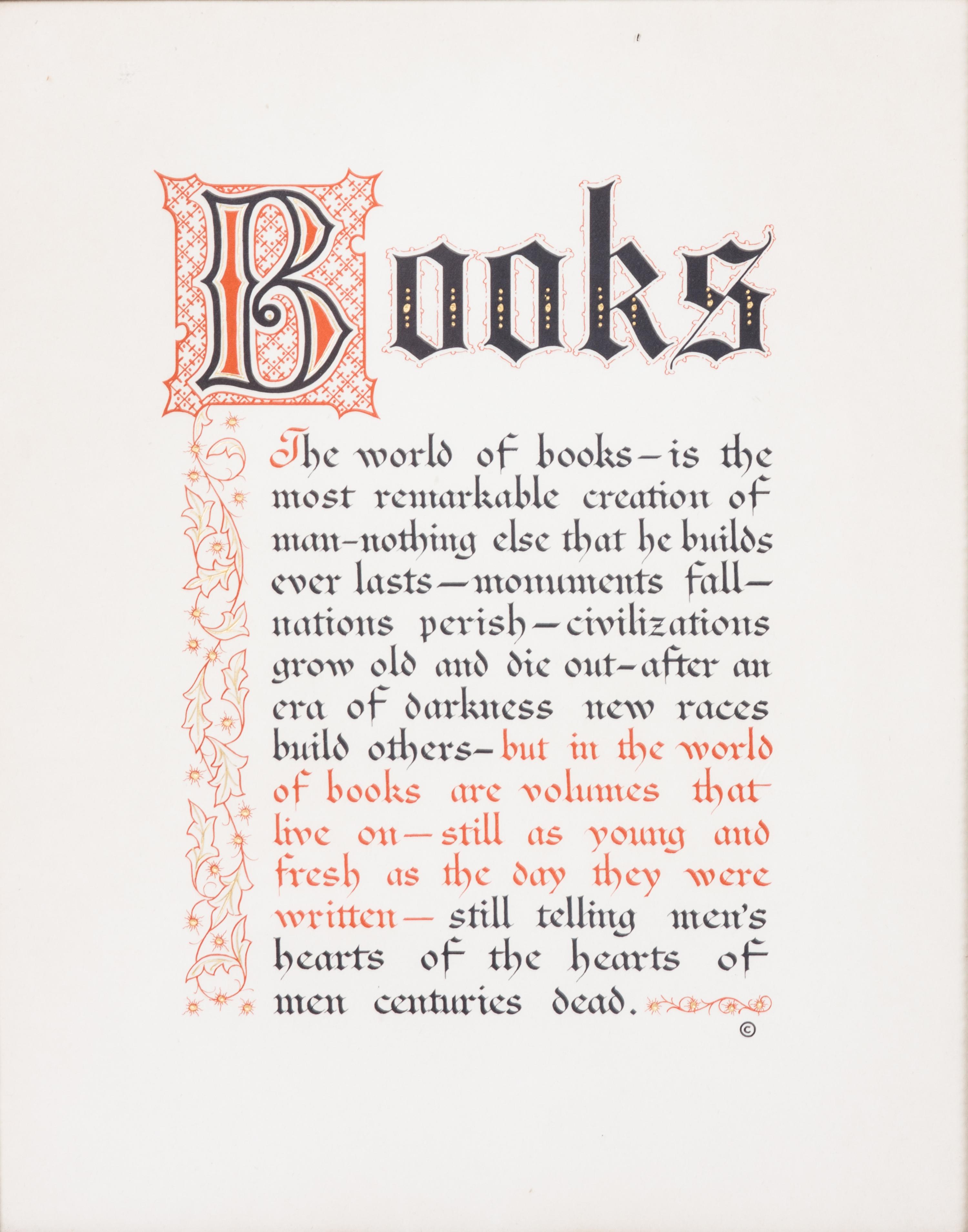 Four English Handcoloring Engravings First: 12 x 16 3/4 inches.