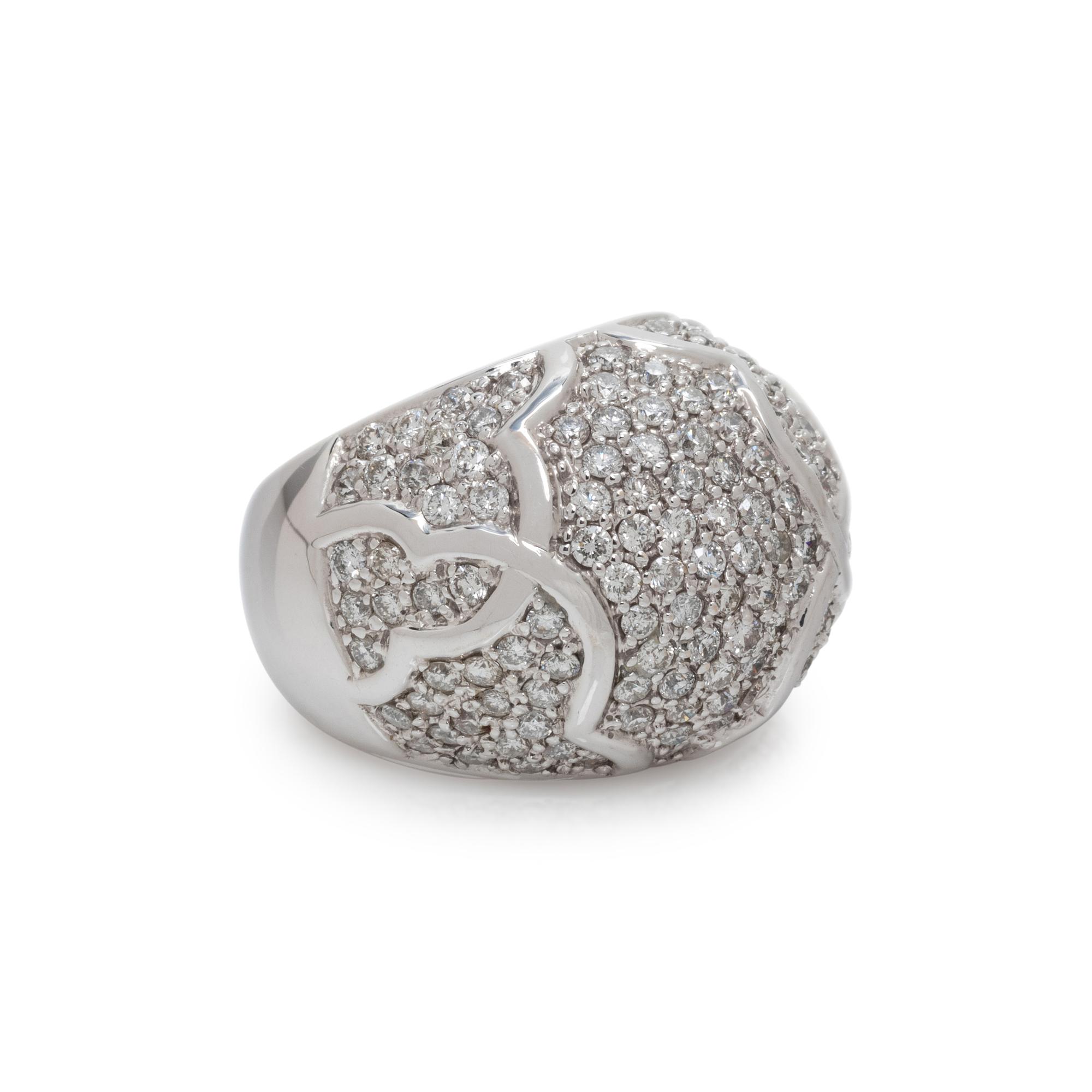 SONIA B., DIAMOND BOMBE RING