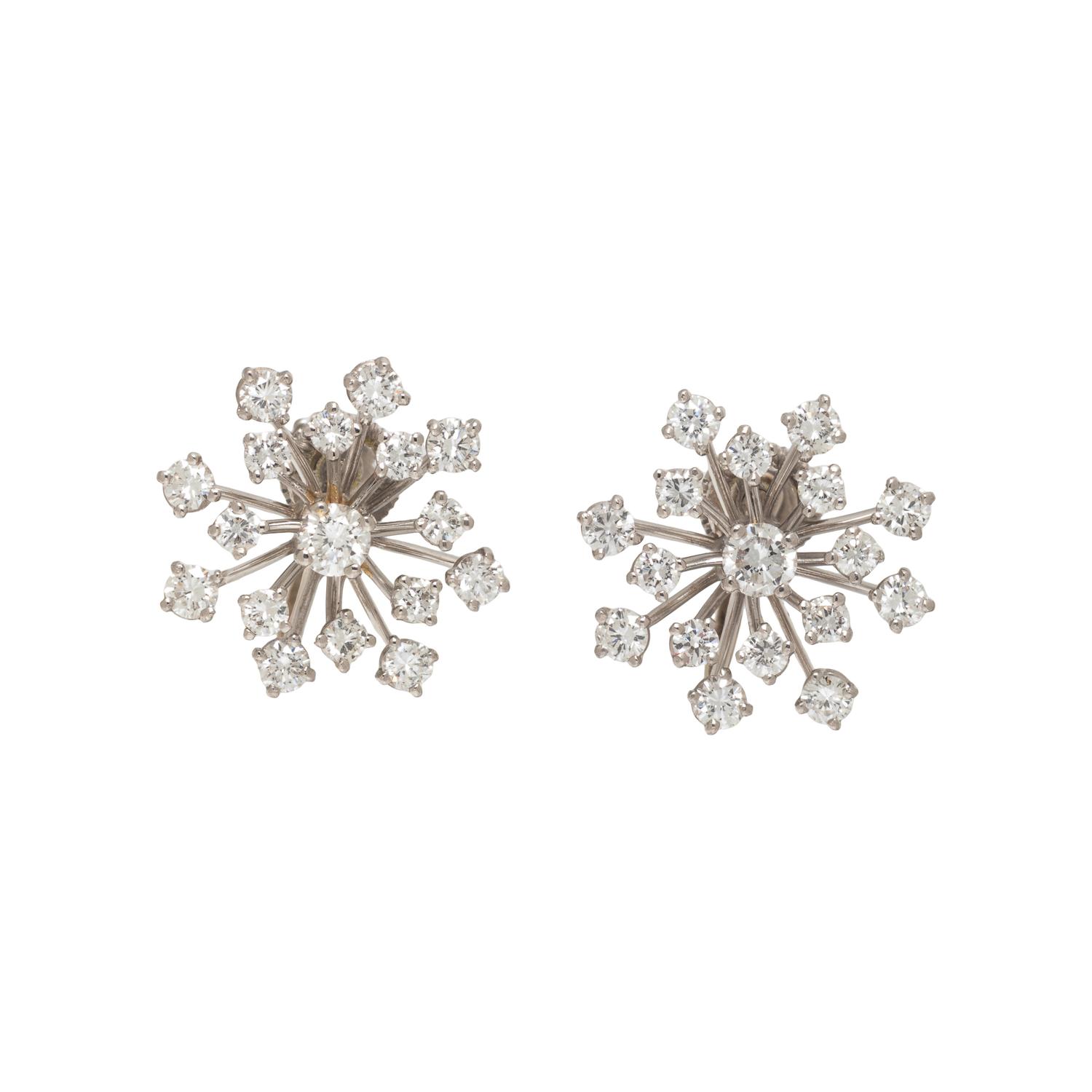 DIAMOND SNOWFLAKE EARRINGS