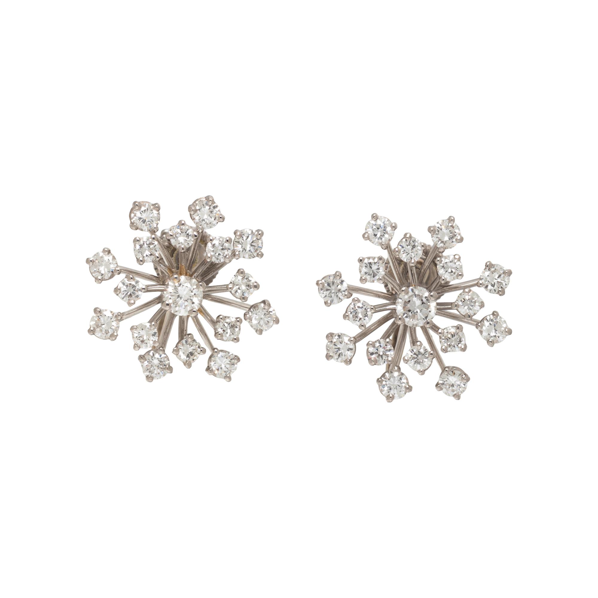 DIAMOND SNOWFLAKE EARRINGS
