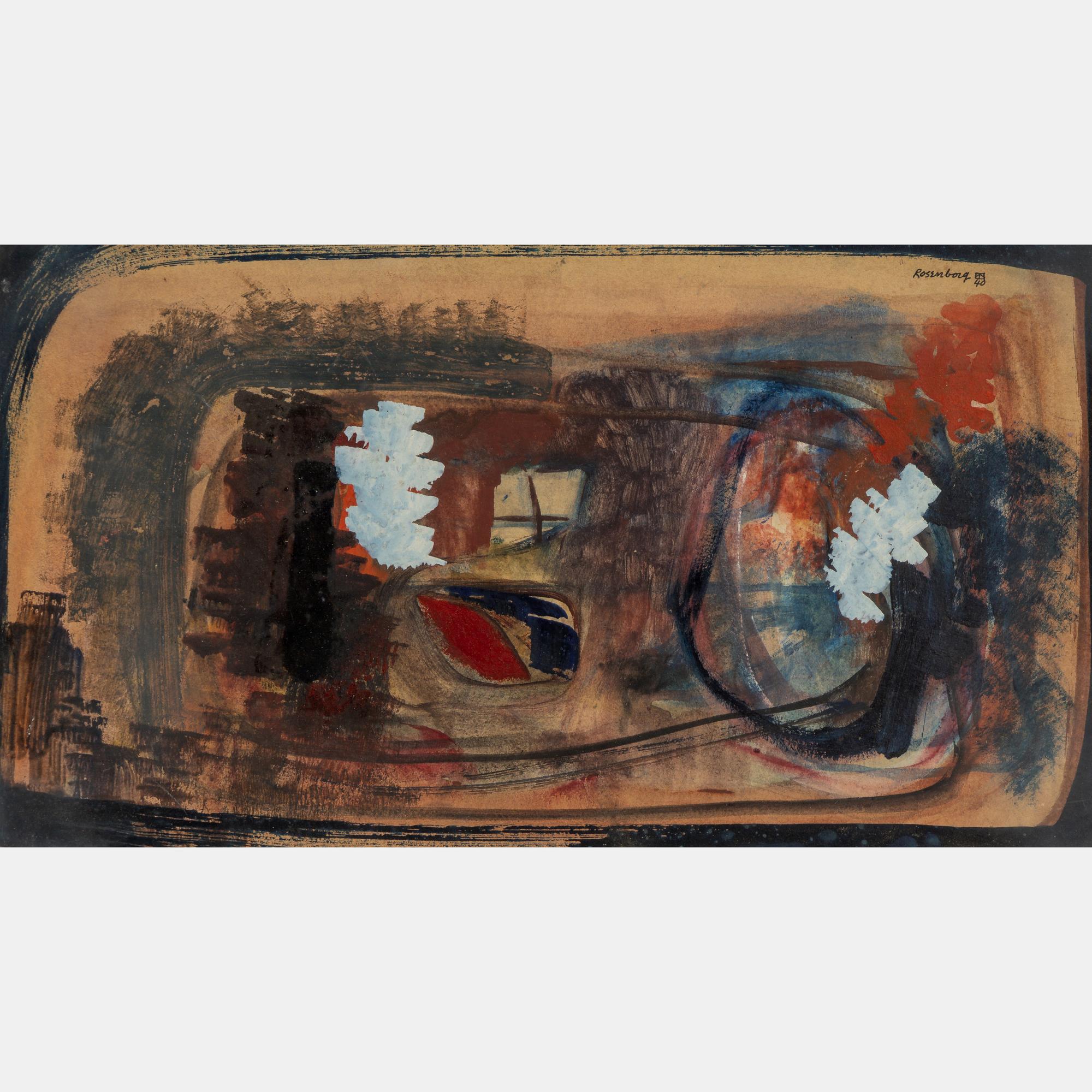 Improvisation: Landscape Forms , 1940