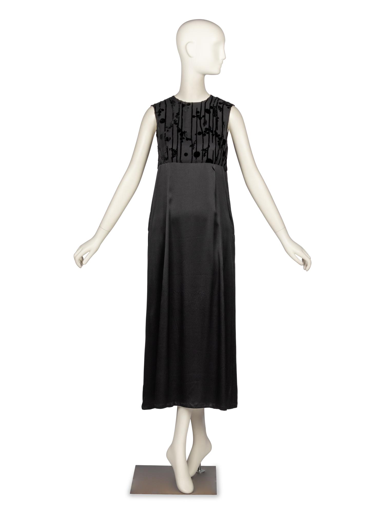 Yohji Yamamoto, Black Sleeveless Dress