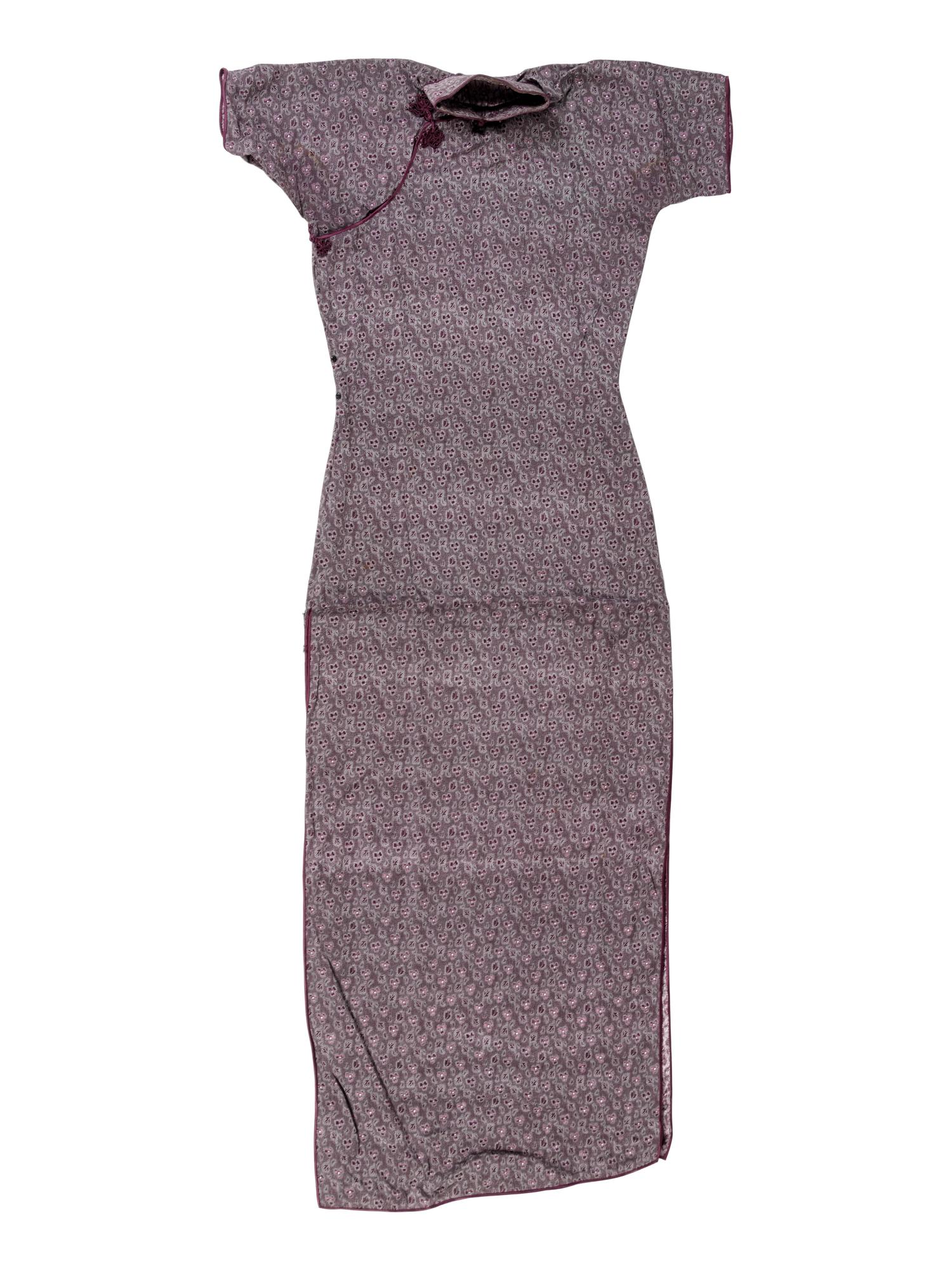 Five Chinese Silk Lady's Cheongsams, Qipao