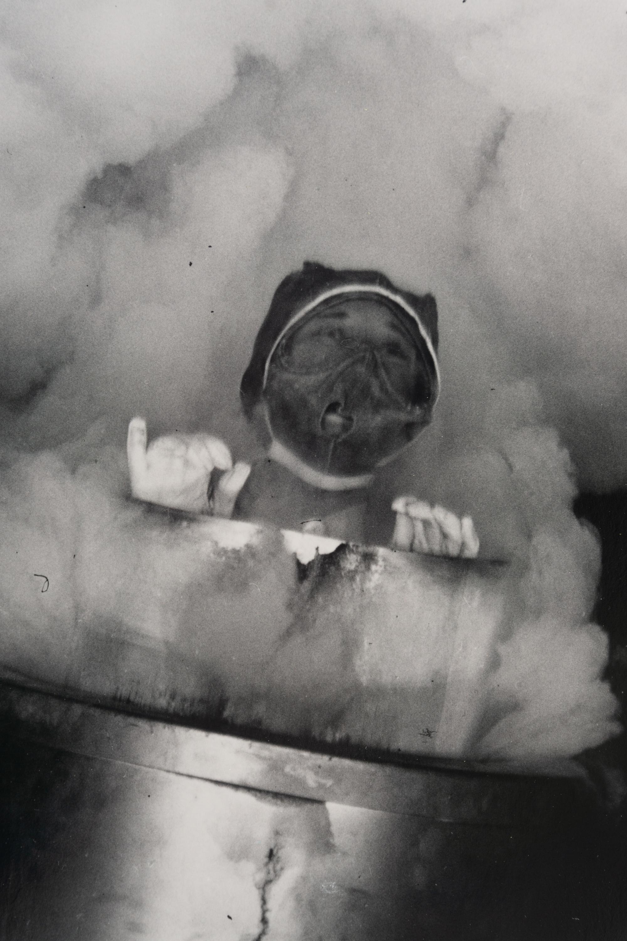 Female 'Human Cannonball' at a Circus in Texas, 1947