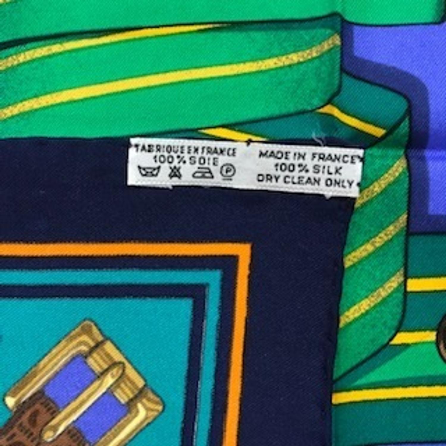 Hermès 90cm Silk Scarf