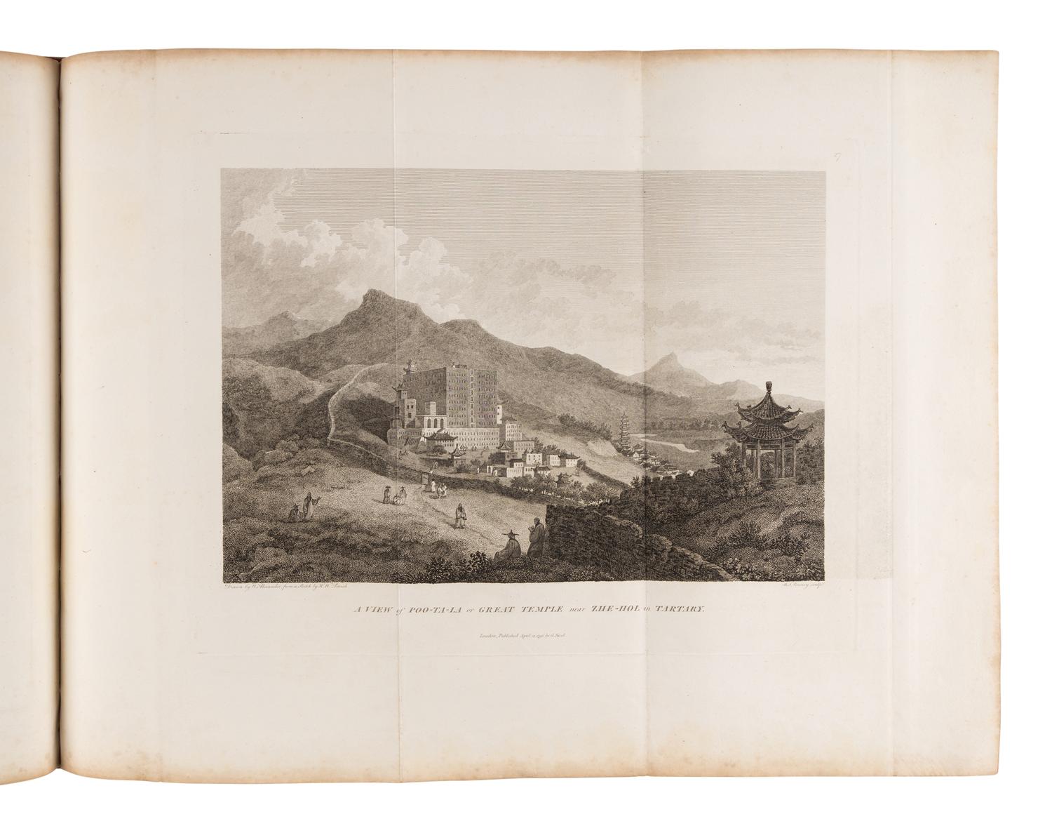 STAUNTON, George Leonard (1737-1801). An Authentic Account of an Embassy from the King of Great Britain to the Emperor of China... taken chiefly from the papers of his Excellency the Earl of Macartney . London: by W. Bulmer and Co. for G. Nicol, 1797.