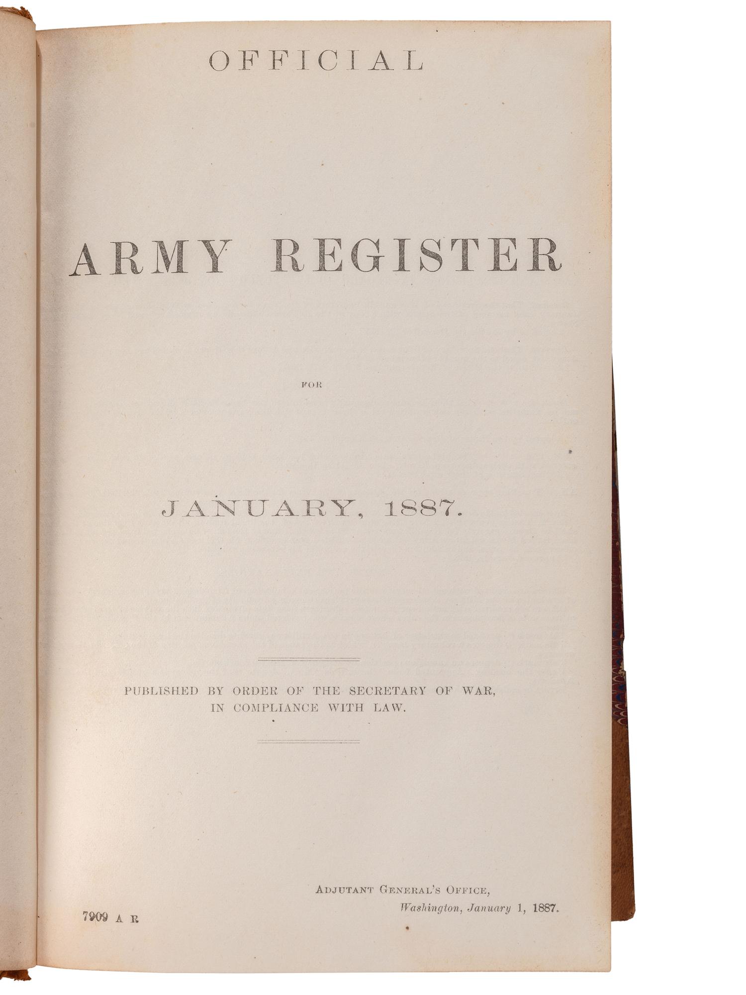 [CIVIL WAR]. Civil War military standards, tactics, and regulations. 19 works in 19 volumes, incl. title signed by MOH recipient R.N. Batchelder.