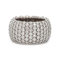 Zydo, Diamond and White Gold Flexible Ring