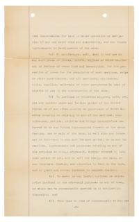 [WRIGHT BROTHERS]. WRIGHT, Wilbur (1867-1912) -- WRIGHT, Orville (1871-1948). Typed document signed ("Wilbur Wright", "Orville Wright", "George A. Steves", "Henry S. Hooker", "Alpheus F. Barnes"), New York, NY, 18 November 1909.