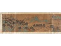 Bearing Signature of Zhao Boju (Chinese, 1120-1182) 趙伯駒 （款）