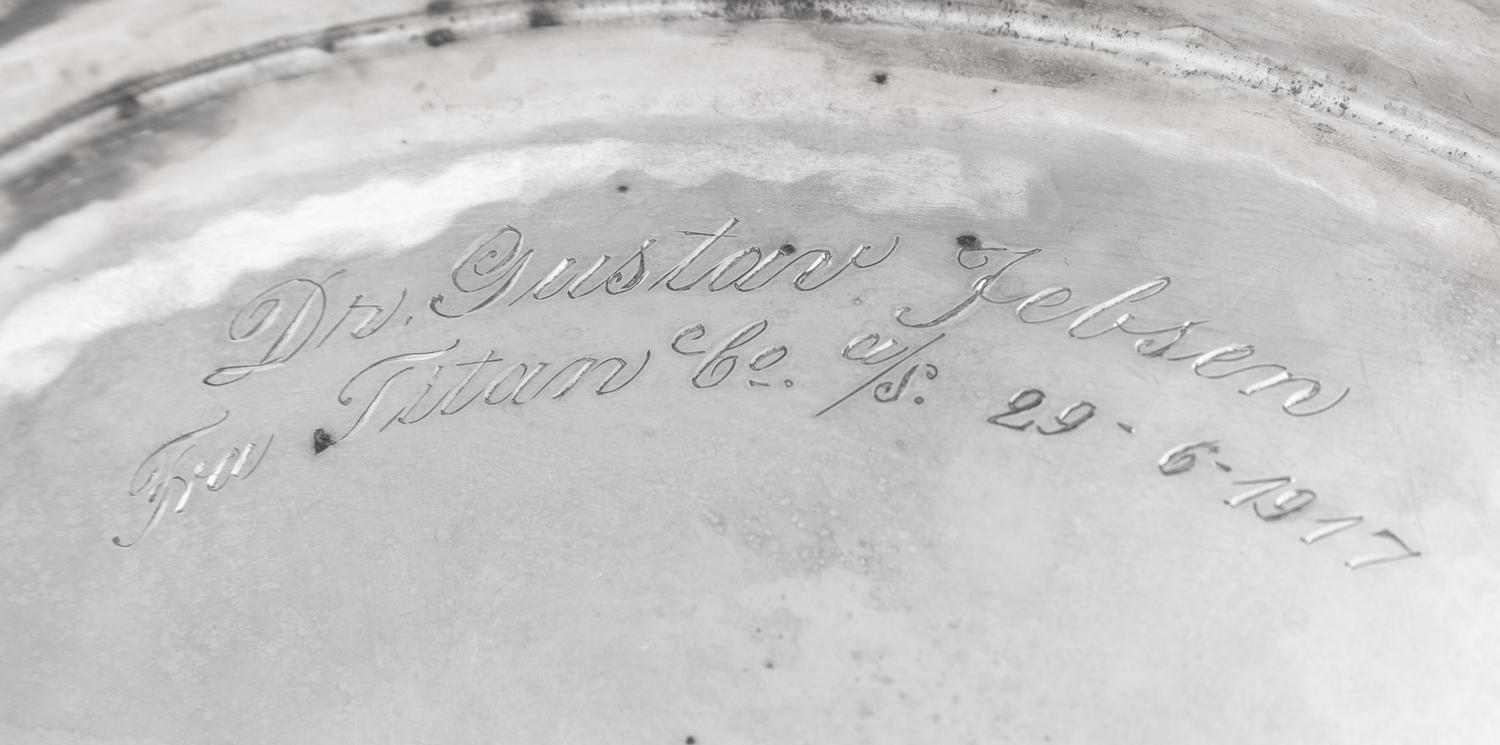 A Pair of Norwegian Silver Bowls