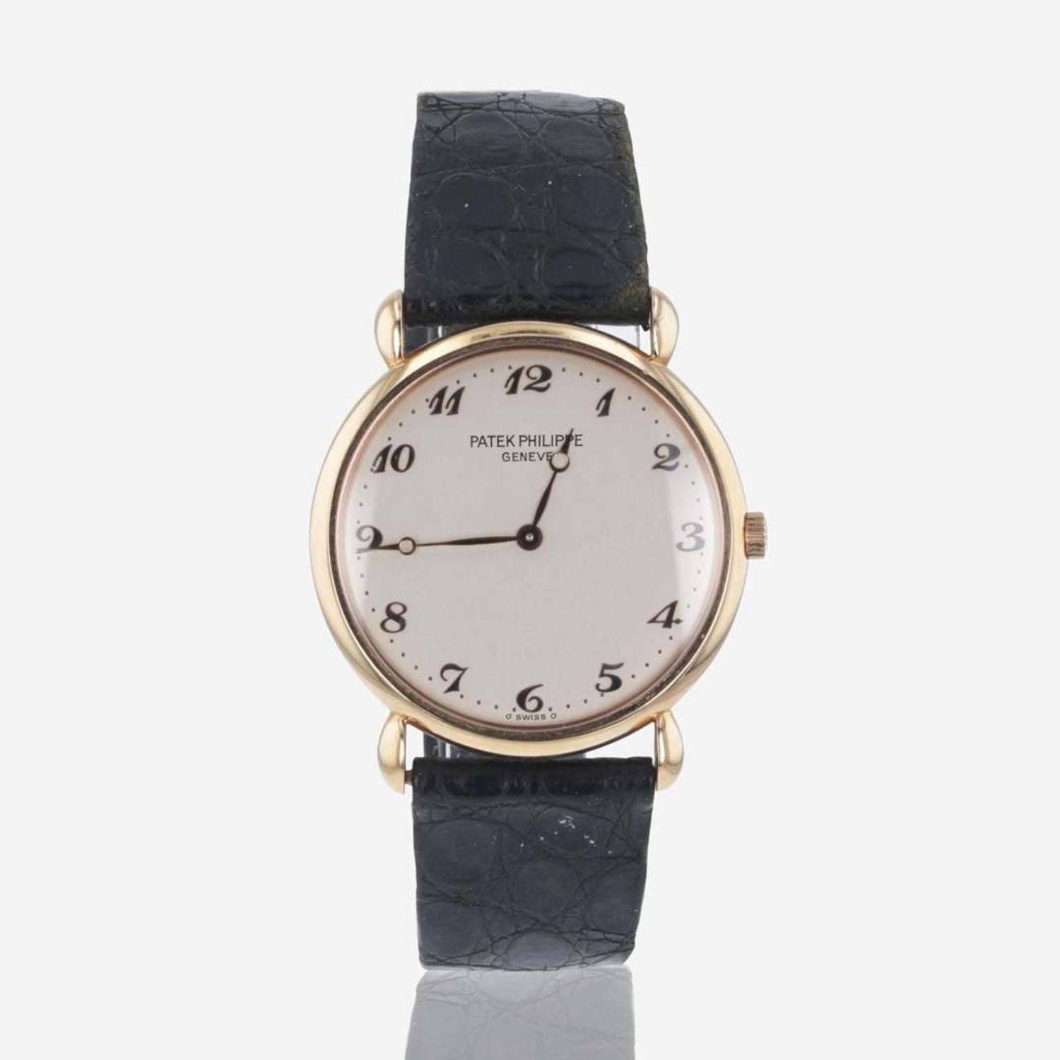 Patek Philippe 18K Yellow Gold Watch Swiss