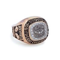 A Rare 1990 Evander Holyfield Team Issued Gold and Diamond Heavyweight Boxing Championship Ring Presented by Holyfield to Longtime Associate