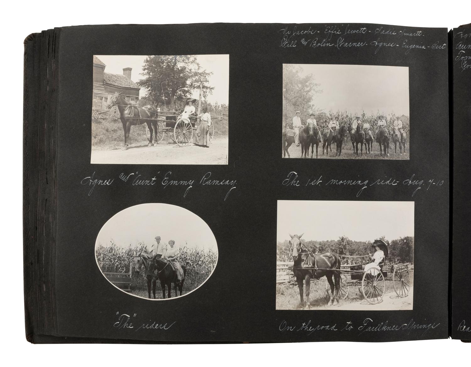 [PHOTO.] Album feat. images of Hudson Fulton Celebration, plains, auto races, and Black subjects.