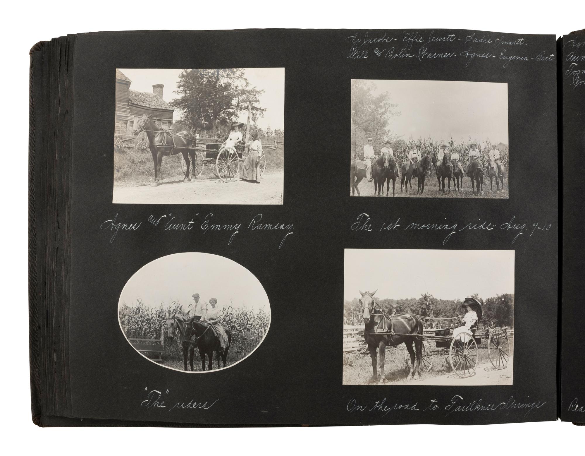 [PHOTO.] Album feat. images of Hudson Fulton Celebration, plains, auto races, and Black subjects.