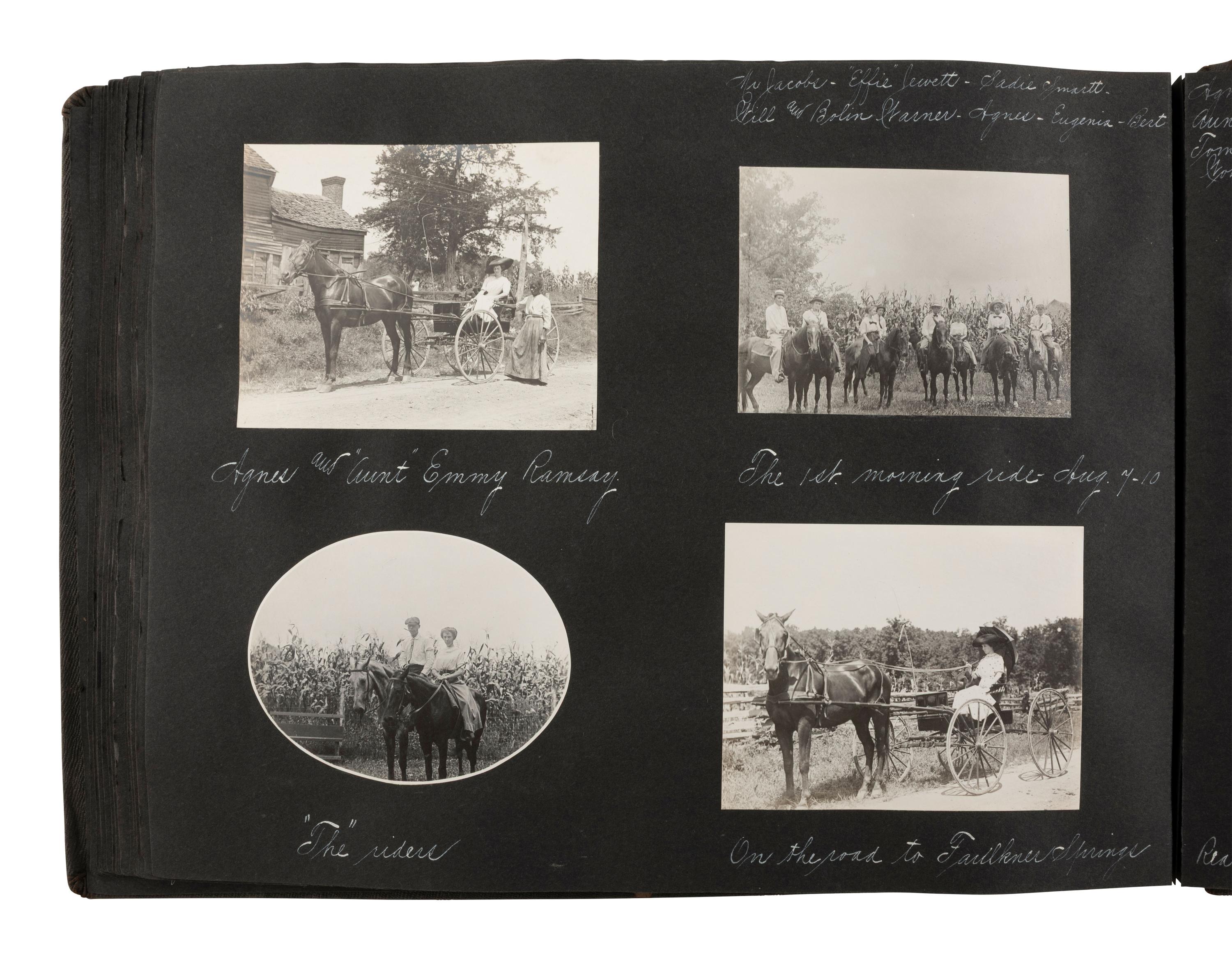 [PHOTO.] Album feat. images of Hudson Fulton Celebration, plains, auto races, and Black subjects.